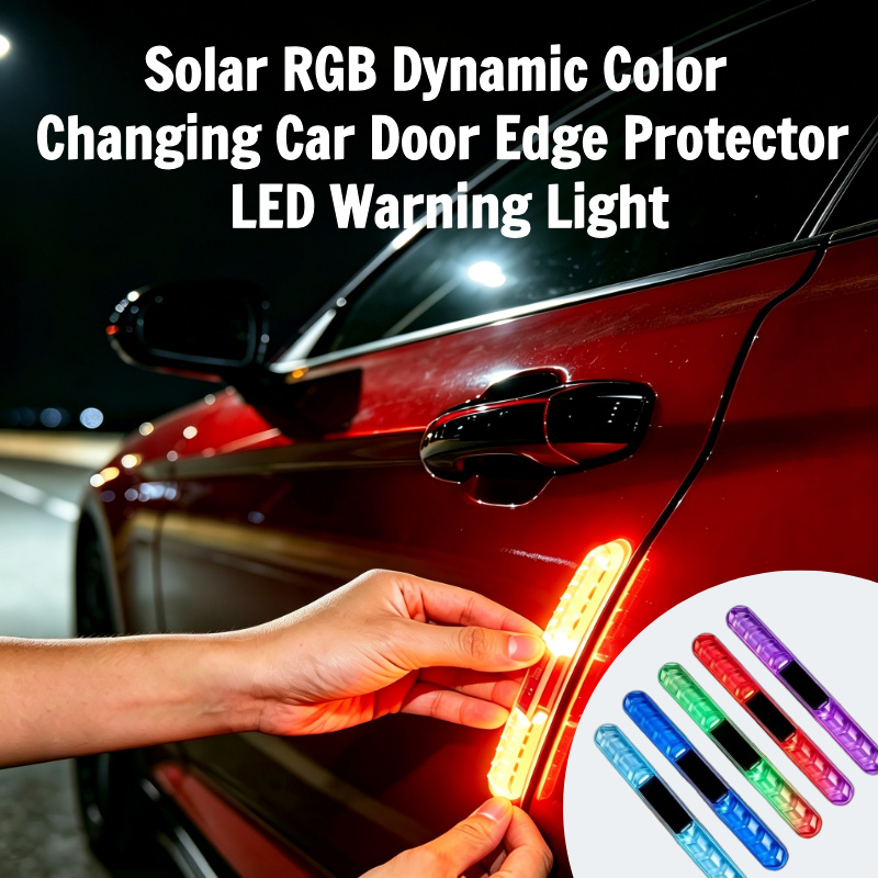 Sos Light Strobe - 多機能LEDカーライト、衝突防止点滅リアドア警告灯、車内雰囲気灯、カラフル警告灯