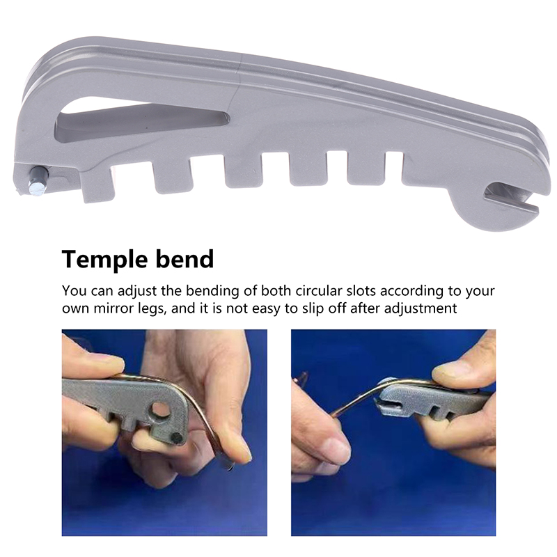 Multi Tool Plier - 3Dプリント多機能メガネプライヤー、眼鏡フレーム曲げ工具、メガネ脚調整プライヤー、テンプルブリッジノーズパッド修理ツール